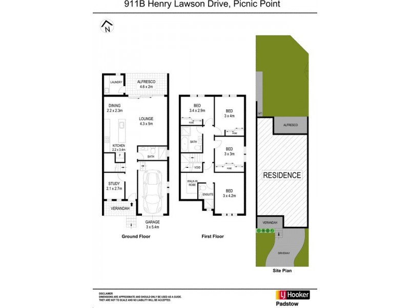 911b Henry Lawson Drive, Picnic Point NSW 2213 Floorplan