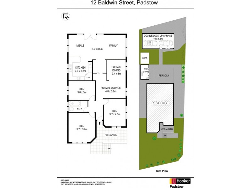 12 Baldwin Street, Padstow NSW 2211 Floorplan
