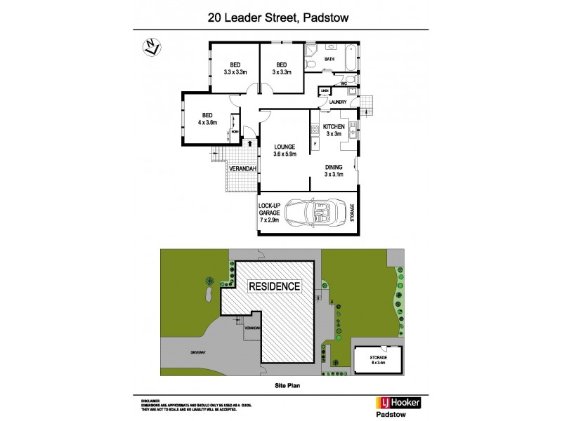 20 Leader Street, Padstow NSW 2211 Floorplan