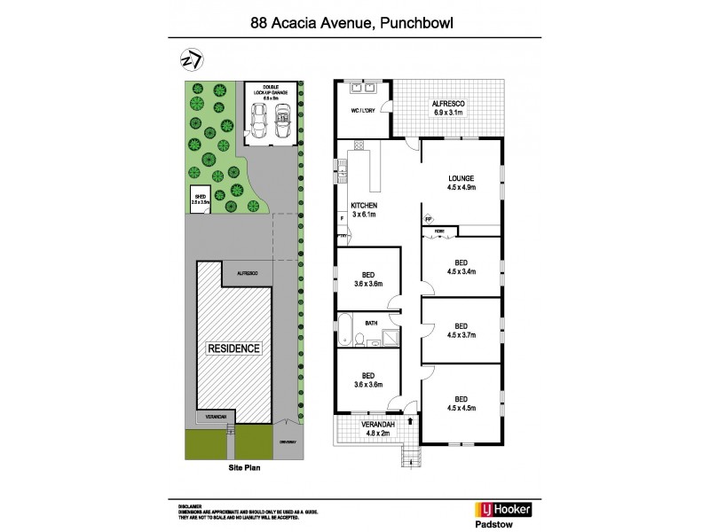 88 Acacia Avenue, Punchbowl NSW 2196 Floorplan