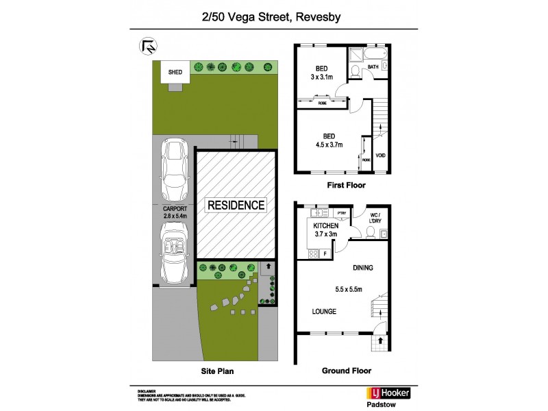2/50 Vega Street, Revesby NSW 2212 Floorplan