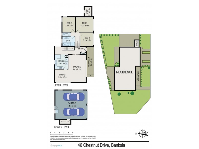 46 Chestnut Drive, Banksia NSW 2216 Floorplan