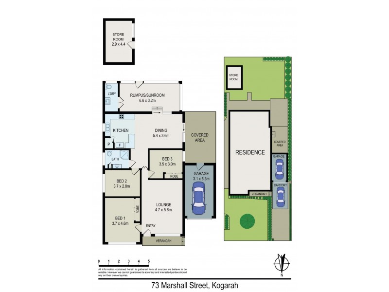 73 Marshall Street, Kogarah NSW 2217 Floorplan