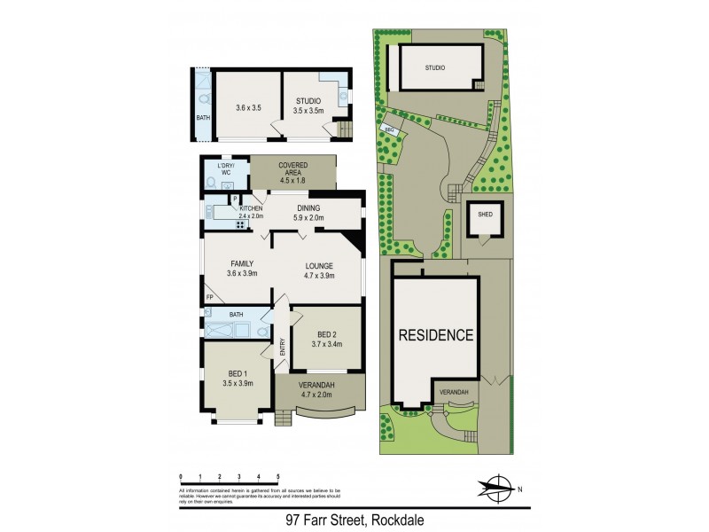 97 Farr Street, Rockdale NSW 2216 Floorplan
