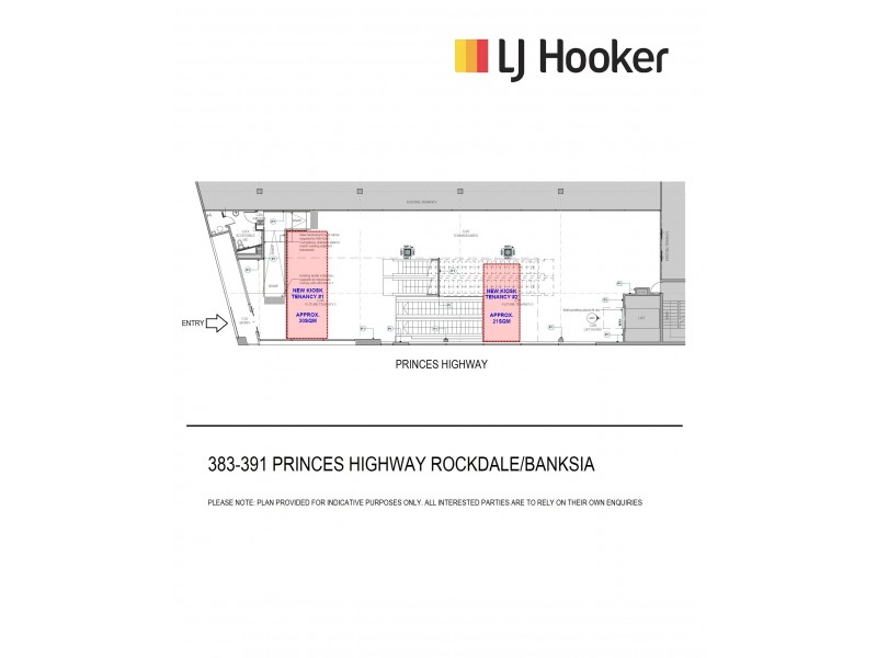 383-391 Princes Highway, Banksia NSW 2216 Floorplan
