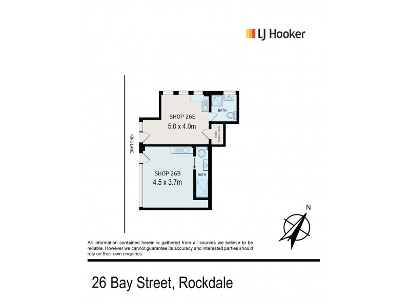 26E Bay Street, Rockdale NSW 2216 Floorplan