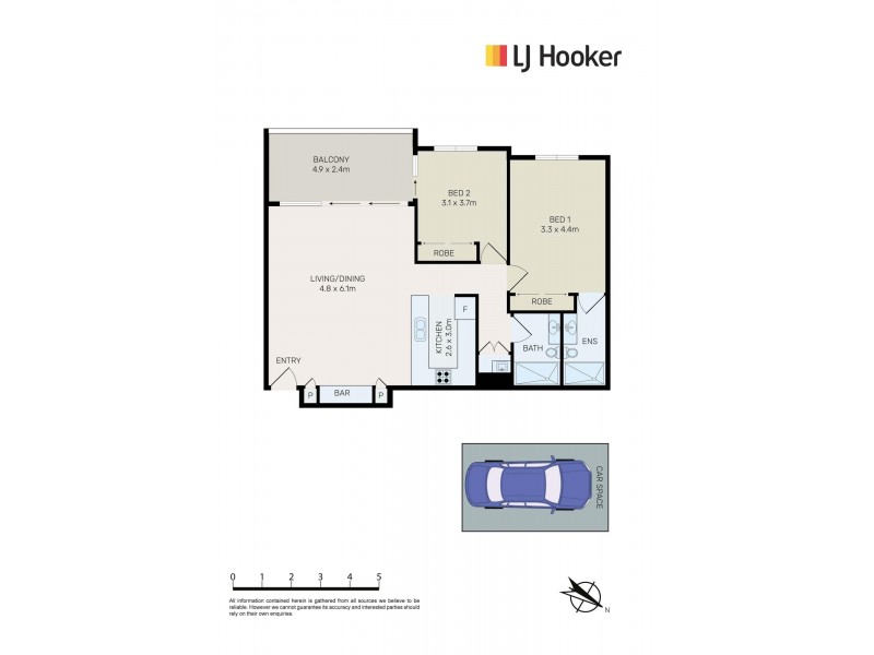 31/12-20 Garnet Street, Rockdale NSW 2216 Floorplan