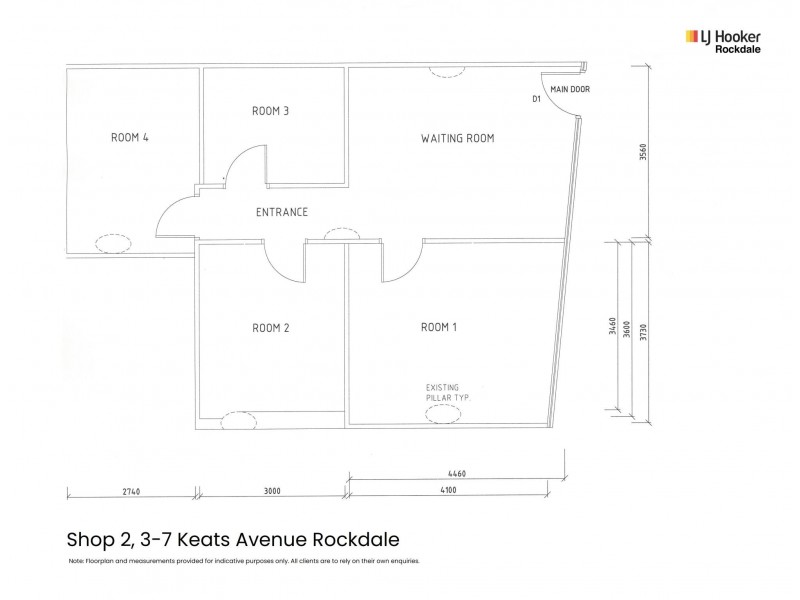 Part Shop 2/3-7 Keats Avenue, Rockdale NSW 2216 Floorplan