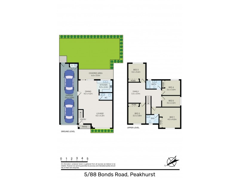 5/90 Bonds Road, Peakhurst NSW 2210 Floorplan