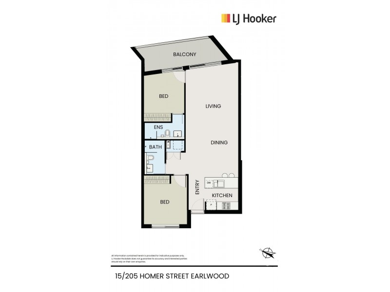 15/205 Homer Street, Earlwood NSW 2206 Floorplan