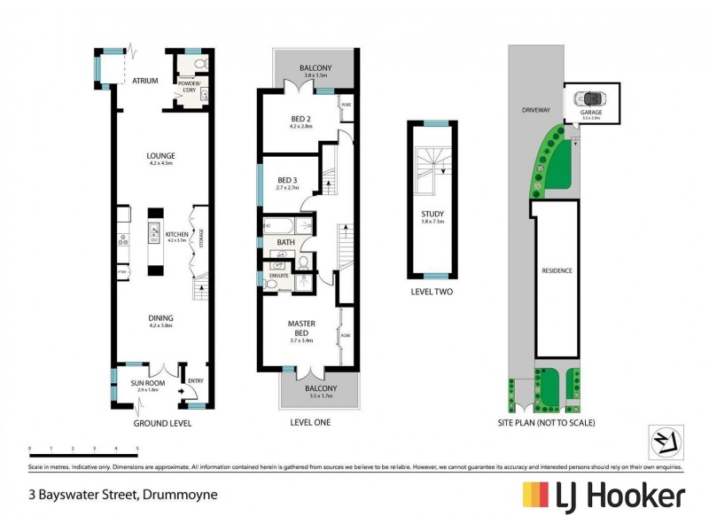 3 Bayswater Street, Drummoyne NSW 2047 Floorplan