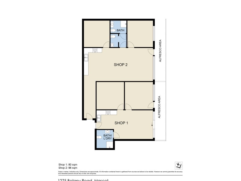 Shop 1 & 2/1275 Botany Road, Mascot NSW 2020