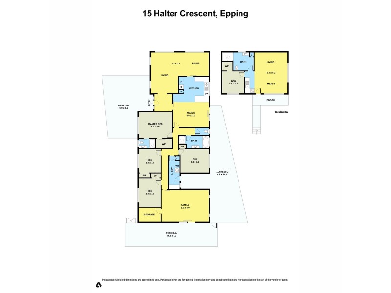 15 Halter Crescent, Epping VIC 3076 Floorplan