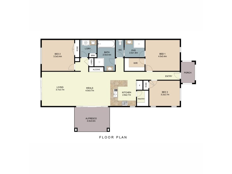 14 The Well, Epping VIC 3076 Floorplan