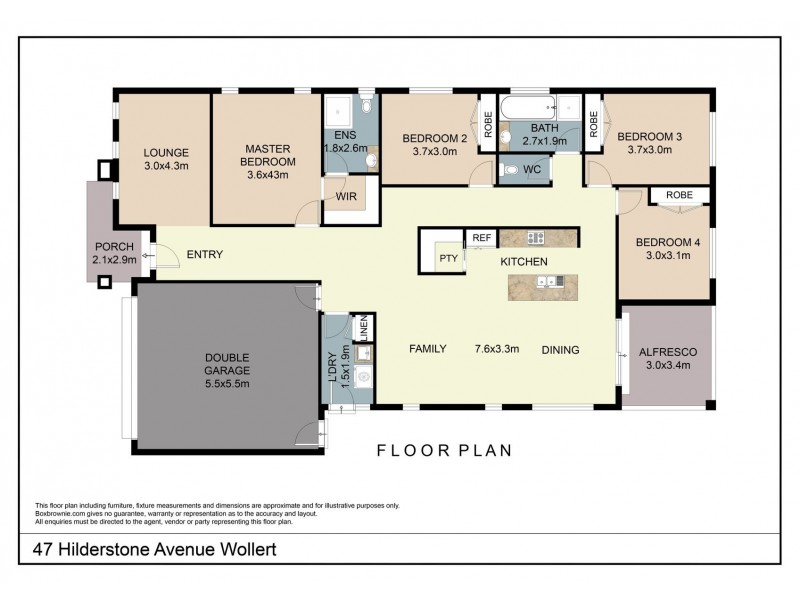 47 Hilderstone Avenue, Wollert VIC 3750 Floorplan
