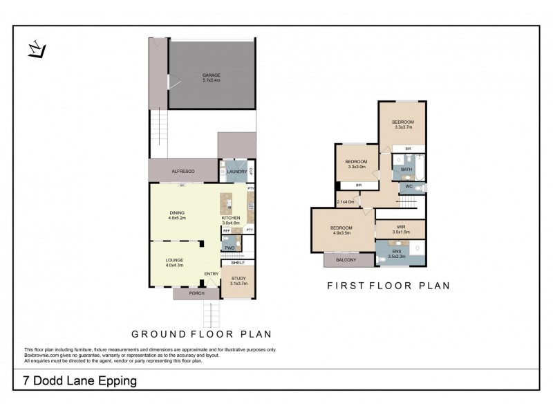 7 Dodd Lane, Epping VIC 3076 Floorplan