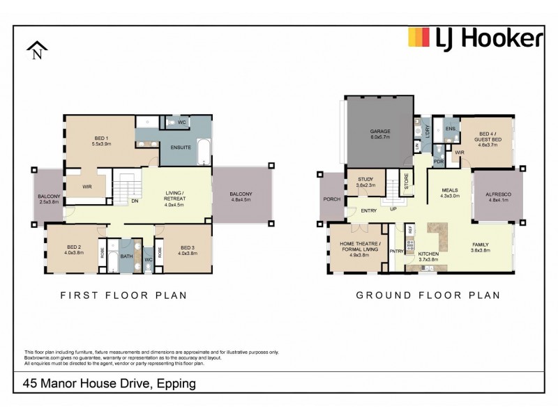 45 Manor House Drive, Epping VIC 3076 Floorplan