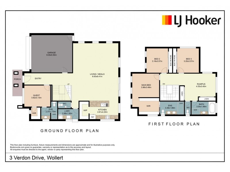3 Verdon Drive, Wollert VIC 3750 Floorplan