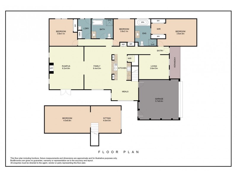 26 Kinkora Crescent, South Morang VIC 3752 Floorplan