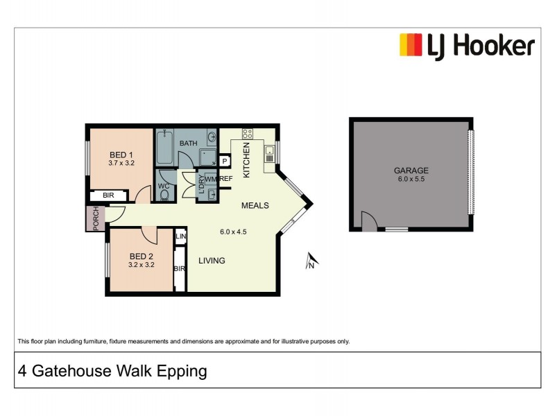 4 Gatehouse Walk, Epping VIC 3076 Floorplan