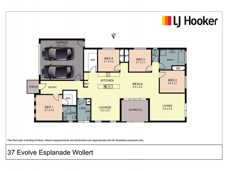 37 Evolve Esplanade, Wollert VIC 3750 Floorplan