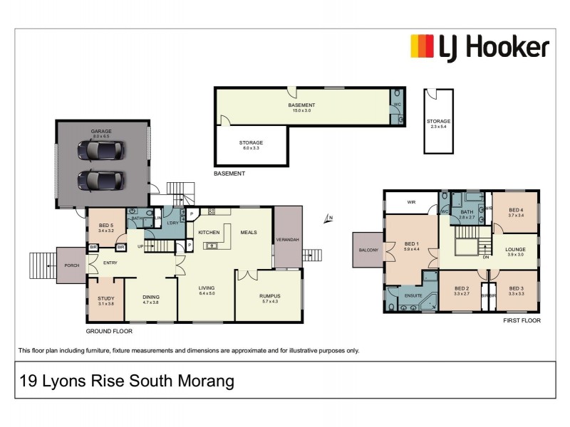 19 Lyons Rise, South Morang VIC 3752 Floorplan