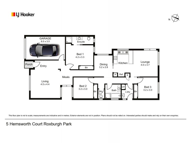 5 Hemsworth Court, Roxburgh Park VIC 3064 Floorplan