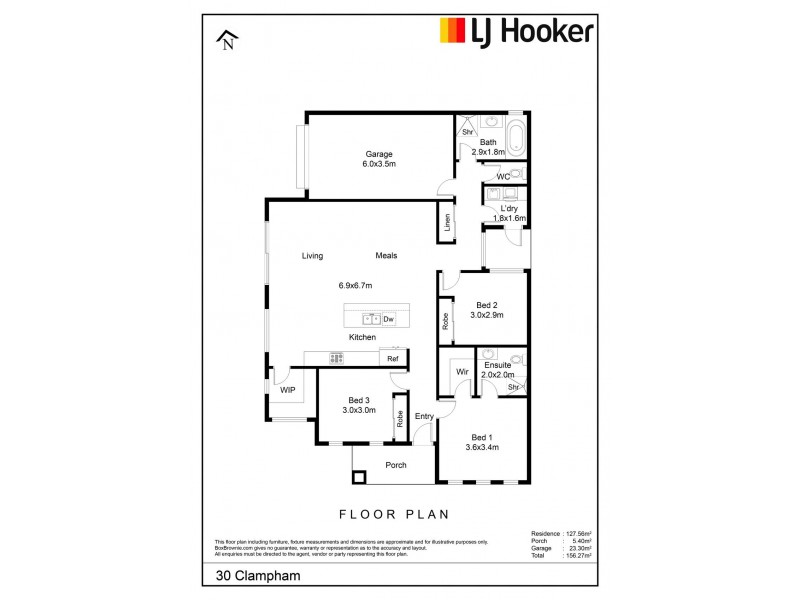 30 Clapham Avenue, Wollert VIC 3750 Floorplan