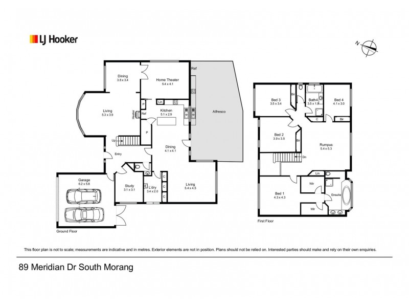 89 Meridian Drive, South Morang VIC 3752 Floorplan