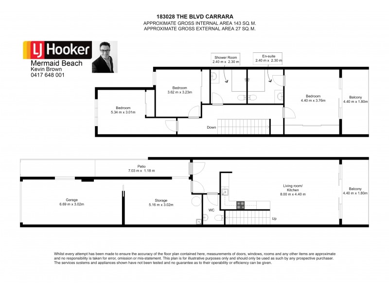 18/3028 The Boulevard, Carrara QLD 4211 Floorplan