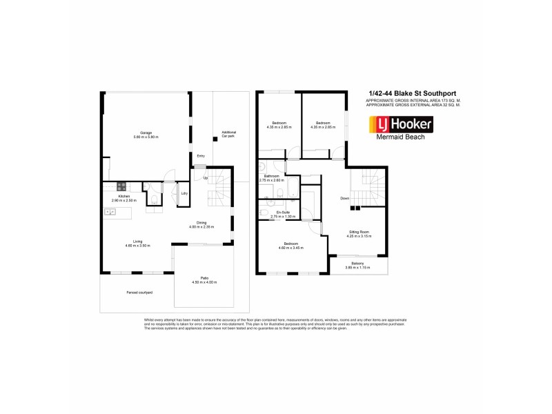 1/44 Blake Street, Southport QLD 4215 Floorplan