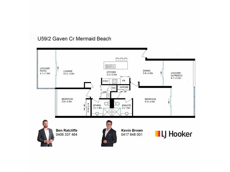 59/2 Gaven Crescent, Mermaid Beach QLD 4218 Floorplan