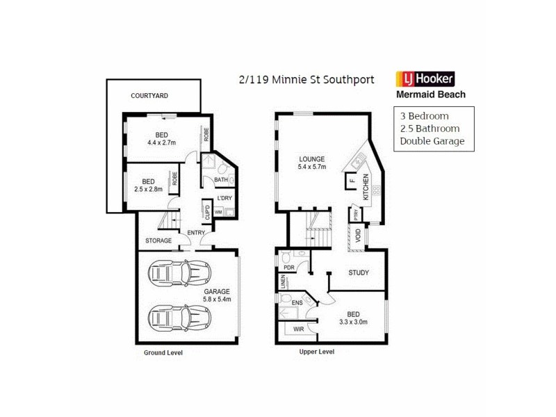 2/119 Minnie Street, Southport QLD 4215 Floorplan