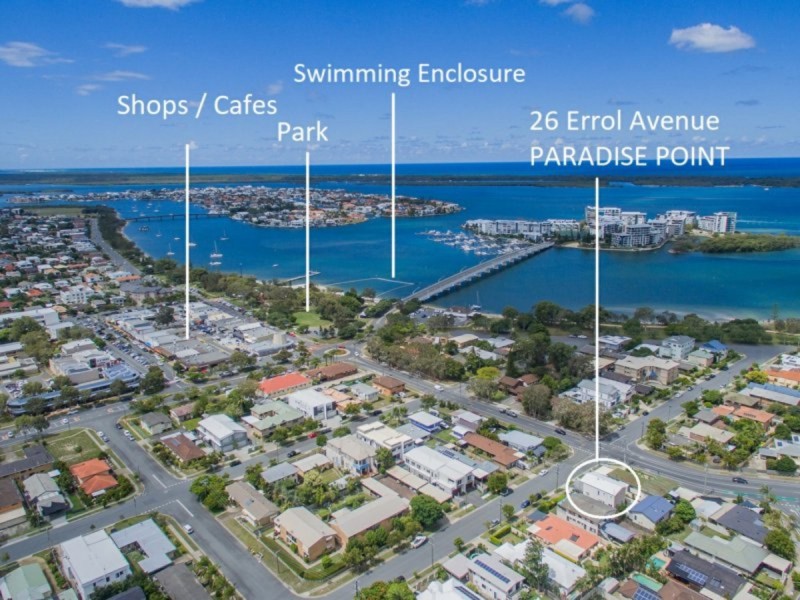 Lvl 1 1/26 Errol Avenue, Paradise Point QLD 4216