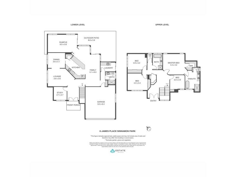 8 James Place, Sinnamon Park QLD 4073 Floorplan