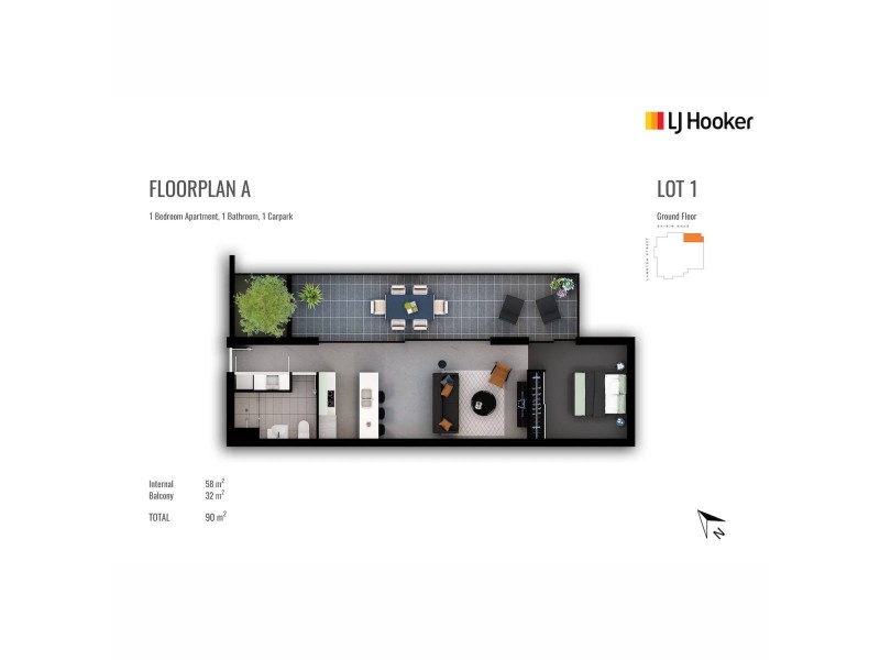 G01/27 Ekibin Road, Annerley QLD 4103 Floorplan