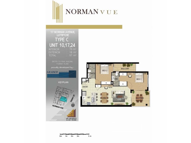 10/15 Norman Avenue, Lutwyche QLD 4030 Floorplan