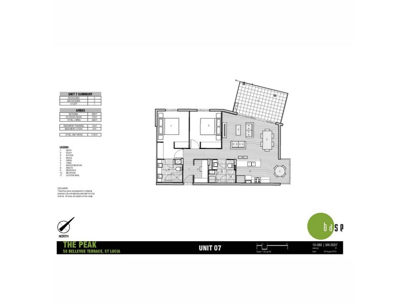 7/56 Bellevue Terrace, St Lucia QLD 4067 Floorplan