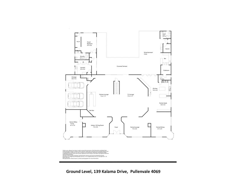 139 Kamala Drive, Pullenvale QLD 4069 Floorplan