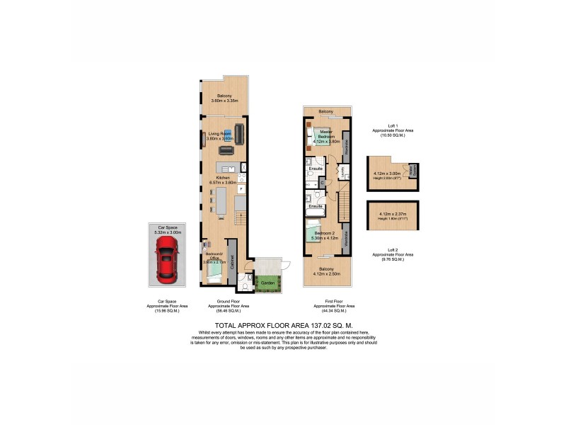 1/60 Raff Street, Spring Hill QLD 4000 Floorplan