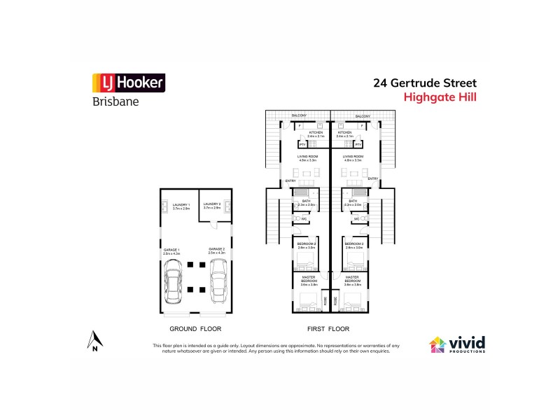 24 Gertrude Street, Highgate Hill QLD 4101 Floorplan