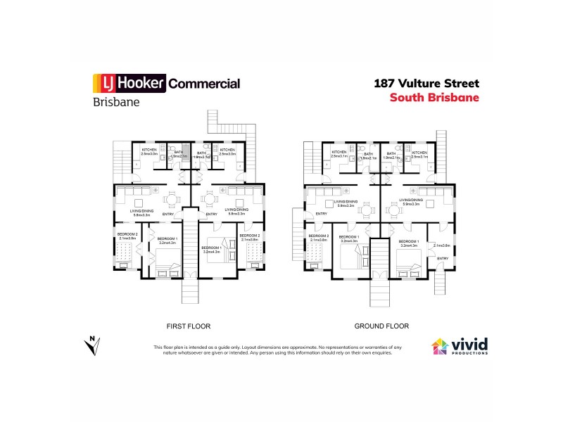 187 Vulture Street, South Brisbane QLD 4101 Floorplan