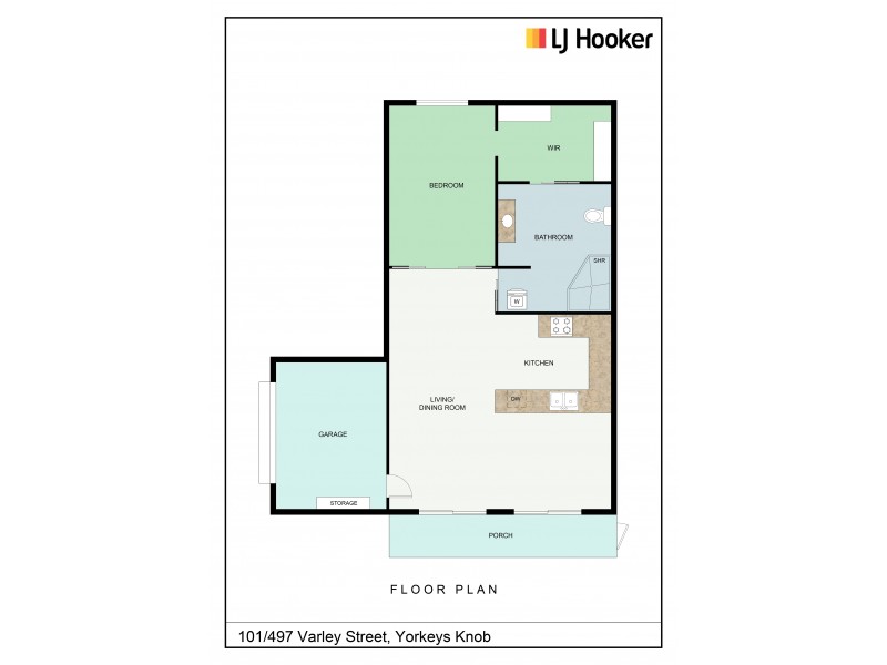 Unit 101/497 Varley Street, Yorkeys Knob QLD 4878 Floorplan
