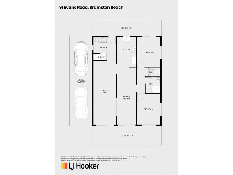 91 Evans Road, Bramston Beach QLD 4871 Floorplan
