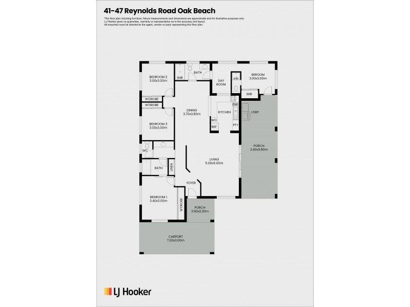 41-47 Reynolds Road, Oak Beach QLD 4877 Floorplan