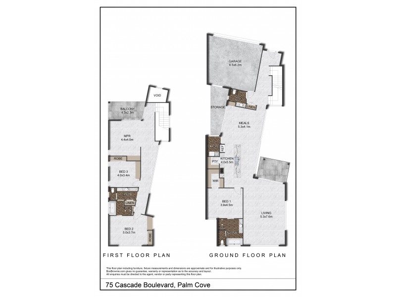 75 Cascade Boulevard, Palm Cove QLD 4879 Floorplan
