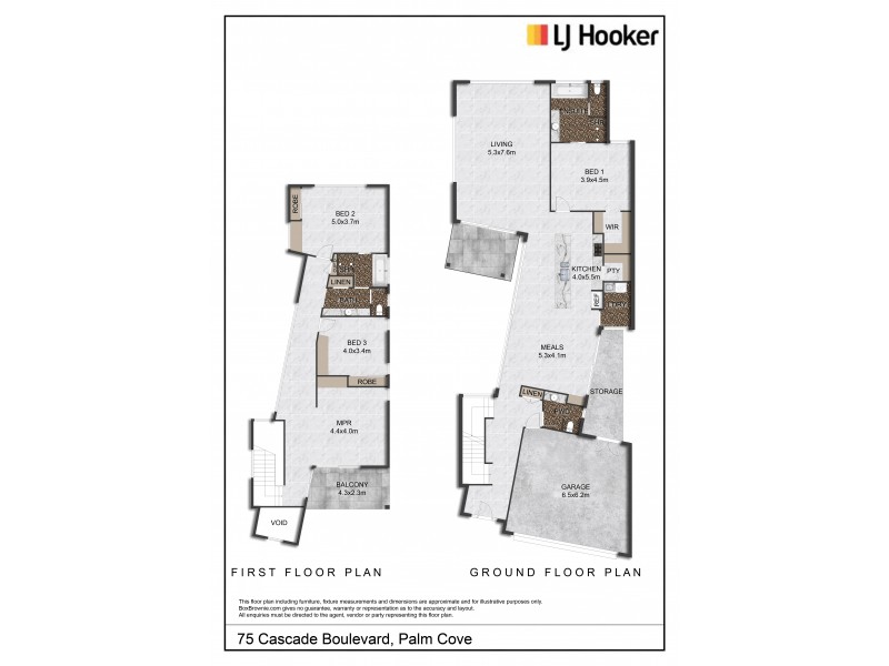 75 Cascade Boulevard, Palm Cove QLD 4879 Floorplan