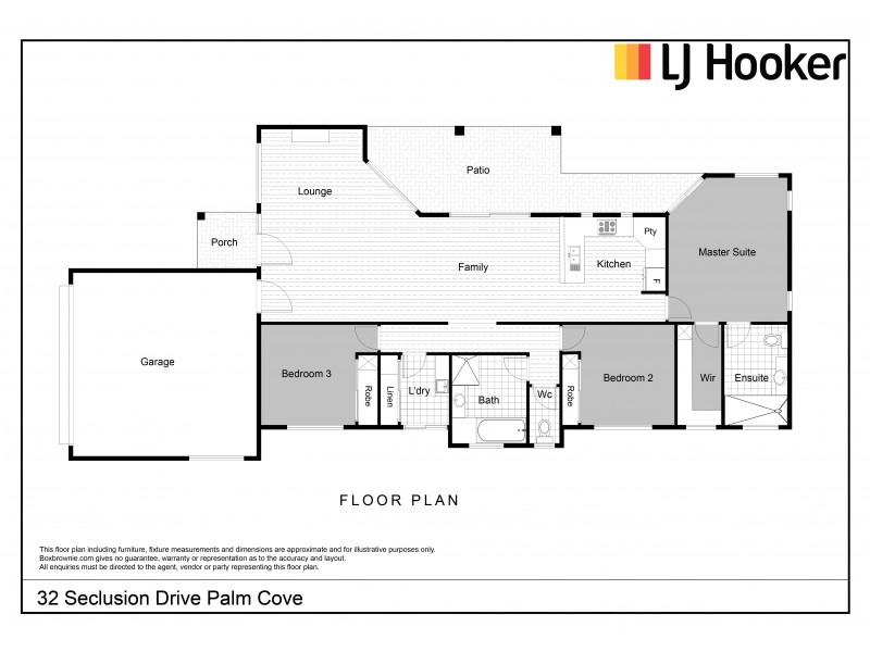 32 Seclusion Drive, Palm Cove QLD 4879 Floorplan
