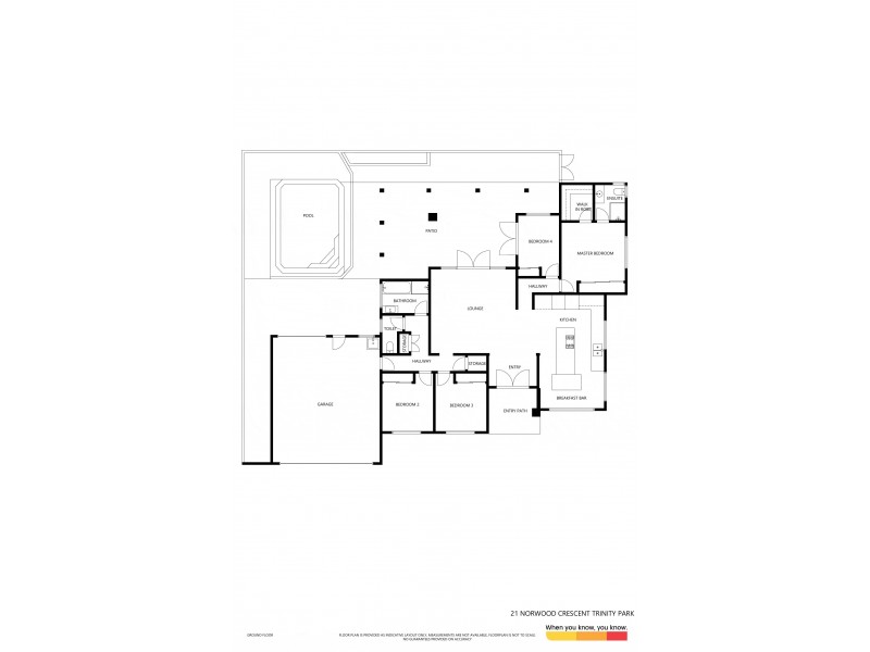 21 Norwood Crescent, Trinity Park QLD 4879 Floorplan