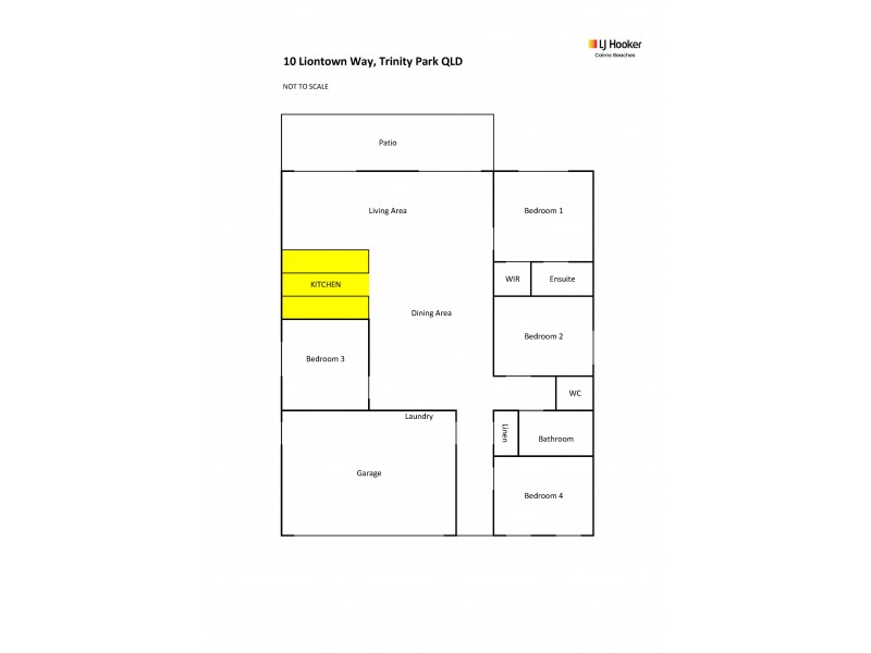 10 Liontown Way, Trinity Park QLD 4879 Floorplan